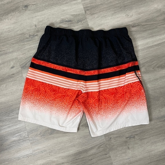 Zeroxposur Orange Men's Swim Shorts - Picture 5 of 6
